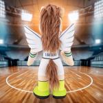 Bleacher Creatures Dallas Wings Lightning 10" WNBA Mascot Plush Figure (Heroine Jersey) - A Mascot for Play or Display
