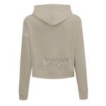 Pro Standard WOMENS WNBA LOS ANGELES SPARKS NEUTRAL CROPPED PULLOVER HOODIE TAUPE S