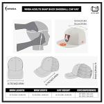 Ultra Game WNBA Official Adults Snap Back 3D Embroidered Baseball Cap Hat, New York Liberty, Team Color, One Size