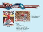 2018 Topps Baseball Series #2 Unopened Blaster Box with 10 Packs and One Exclusive Independence Day Commemorative Flag Patch Card and Possible Shohei Otani Rookies