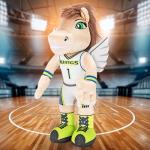 Bleacher Creatures Dallas Wings Lightning 10" WNBA Mascot Plush Figure (Heroine Jersey) - A Mascot for Play or Display