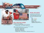 2018 Topps Baseball Series #2 Unopened Blaster Box with 10 Packs and One Exclusive Independence Day Commemorative Flag Patch Card and Possible Shohei Otani Rookies
