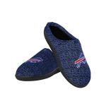 FOCO NFL Buffalo Bills Men's Poly Knit Cup Sole Slipper, Team Color, X-Large (13-14)