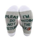 TSOTMO 2 Pairs Football Socks Please Do Not Disturb I’m Watching The P Socks Gift For Men women (PACKERS socks)