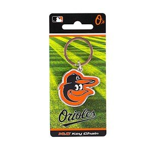 MLB Baltimore Orioles KeychainTeam Logo, Team Colors, One Size