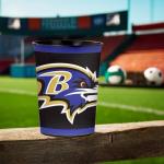 Baltimore Ravens Plastic Favor Cup - 16 oz. (Pack of 1) - Blue & Black Drinkware, Perfect for Parties, Events, and Collectible Displays