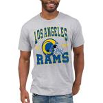 Junk Food NFL - Los Angeles Rams - Team Helmet - Officially Licensed Adult Short Sleeve Fan Tee for Men and Women