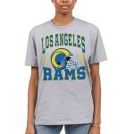 Junk Food NFL - Los Angeles Rams - Team Helmet - Officially Licensed Adult Short Sleeve Fan Tee for Men and Women