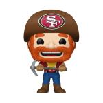 Funko Pop! NFL Mascots: 49ers - Sourdough Sam - NHL Mascots and Marks - Collectable Vinyl Figure - Gift Idea - Official Merchandise - Toys for Kids & Adults - Sports Fans