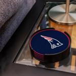 Rico Industries NFL Football New England Patriots Classic Favorites: PVC Coaster Set (4-Pack)