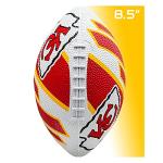 Franklin Sports NFL Kansas City Chiefs Football - Youth Football - Mini 8.5" Rubber Ball - Perfect for Kids - Team Logos and Colors