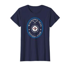 Winnipeg Jets Iconic Navy Blue Officially Licensed T-Shirt