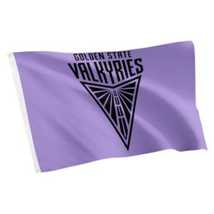 Desert Cactus Golden State Valkyries Flag Team WNBA 100% Polyester Indoor Outdoor 3x5 feet Flag (Design B)