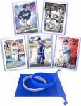 Freddie Freeman (5) Assorted Baseball Cards Gift Pack; Los Angeles Dodgers