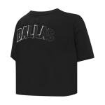 Pro Standard Womens WNBA Dallas Wings Classic 3BK S/S Boxy TEE Black L