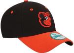 New Era Unisex-Adult MLB The League 9FORTY 2-Tone Adjustable Hat Cap One Size Fits All - Baltimore Orioles Black Orange