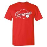 Cincinnati Baseball Vintage Men's Fan T-Shirt (Red Shirt, XL)