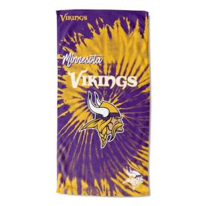 Northwest NFL Minnesota Vikings Unisex-Adult Beach Towel, 30" x 60", Psychedelic