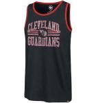 47 Men's Cleveland Guardians Winger Flanklin Blue Tank Top - MLB Muscle T-Shirt (Large)