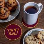 Rico Industries NFL Football Washington Commanders Classic Favorites: PVC Coaster Set (4-Pack)