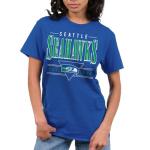 Seattle Seahawks NFL Established Retro - Adult Short Sleeve Fan T-Shirt for Men & Women
