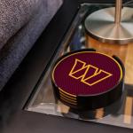 Rico Industries NFL Football Washington Commanders Classic Favorites: PVC Coaster Set (4-Pack)