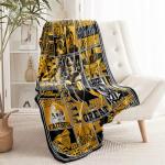 DKEAQZ City Gifts for Men Women, Football Gifts for Team Fans, Football Merchandise, Team Color Sport Style Blankets and Throws 60"x50"