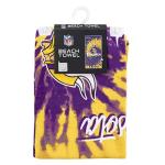 Northwest NFL Minnesota Vikings Unisex-Adult Beach Towel, 30" x 60", Psychedelic