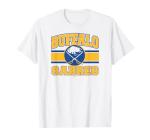 Buffalo Sabres Stripe White Officially Licensed T-Shirt