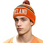 Cleveland Beanie Hat Football Knit Hats Winter Cuffed Stylish Beanie Cap Sport Fans Fashion Toque Cap