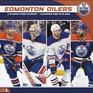2026 Edmonton Oilers (Bilingual French) Wall Calendar (English and French Edition)