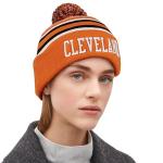 Cleveland Beanie Hat Football Knit Hats Winter Cuffed Stylish Beanie Cap Sport Fans Fashion Toque Cap
