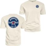 Winnipeg Jets NHL Officially Licensed T-Shirt Ringspun Front/Back Ivory Puck, Large