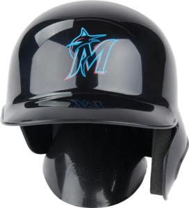 Miami Marlins Rawlings Unsigned Mini Batting Helmet - MLB Mini Helmets