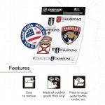 Desert Cactus Florida Panthers 2025 Stanley Cup Champions Team NHL Sticker Vinyl Decal Laptop Water Bottle Car Scrapbook (2025 Stanley Cup Champions - Type 2)