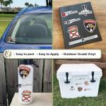 Desert Cactus Florida Panthers 2025 Stanley Cup Champions Team NHL Sticker Vinyl Decal Laptop Water Bottle Car Scrapbook (2025 Stanley Cup Champions - Type 2)