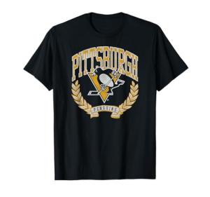 Pittsburgh Penguins Vintage Victory Black Licensed T-Shirt