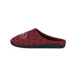 FOCO NFL San Francisco 49ers Men's Poly Knit Cup Sole Slipper, Team Color, Medium (9-10)