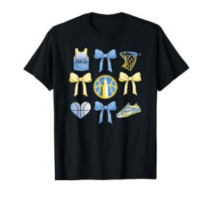 WNBA Chicago Sky Bow Grid T-Shirt