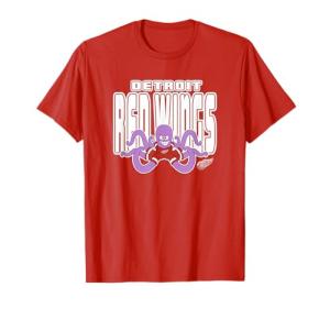 Detroit Red Wings Mascot Red NHL Officially Licensed T-Shirt