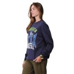 Ultra Game WNBA Official Unisex Super Soft Oversized Crewneck Sweatshirt, Minnesota Lynx, Sand, Small