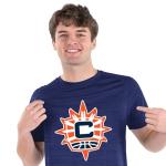 Holloway WNBA Connecticut Sun All-Pro Tee - Lightweight Basketball Shirt, Perfect for Athletes & Sports Fan, Multi, Medium