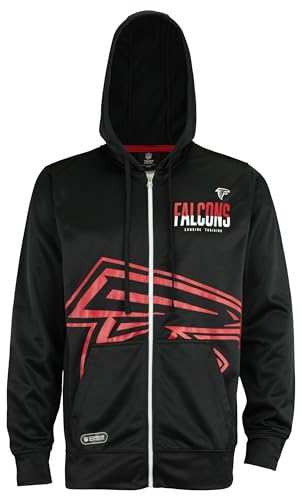 Atlanta Falcons Men's Full Zip Performance Hoodie