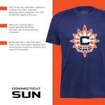 Holloway WNBA Connecticut Sun All-Pro Tee - Lightweight Basketball Shirt, Perfect for Athletes & Sports Fan, Multi, Medium