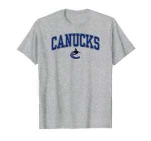 Vancouver Canucks Arch Over Gray Officially Licensed T-Shirt
