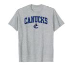 Vancouver Canucks Arch Over Gray Officially Licensed T-Shirt