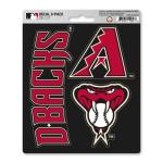 FANMATS 39282 Arizona Diamondbacks Decal 3-pk