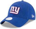 New Era Women's NFL Core Classic 9TWENTY Adjustable Hat Cap One Size Fits All (New York Giants Blue)