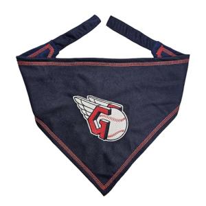 Pets First MLB Cleveland Guardians TIE Bandana, Small/Medium. Dog Bandana Scarf Bib for Pet Cat Dog. The Ultimate Game-Day, Party Bandanna, Birthday Event