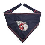 Pets First MLB Cleveland Guardians TIE Bandana, Small/Medium. Dog Bandana Scarf Bib for Pet Cat Dog. The Ultimate Game-Day, Party Bandanna, Birthday Event